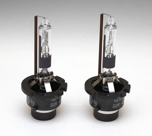 GenXenon D2R 35W Xenon HID 4300K White Replacement Headlight Light Bulbs, 2 Pack