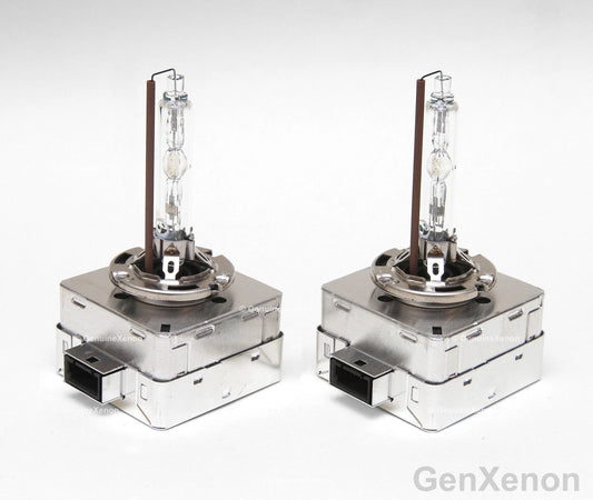 GenXenon D3S 35W Xenon HID 4300K White Replacement Headlight Light Bulbs, 2 Pack