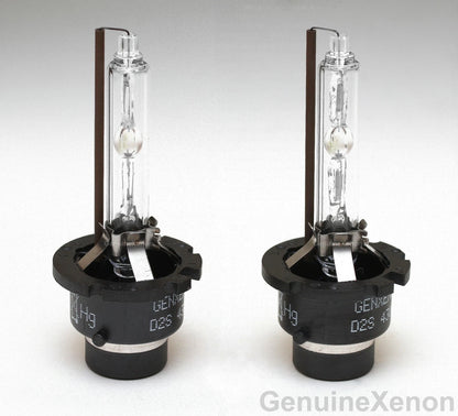 GenXenon D2S 35W Xenon HID 4300K White Replacement Headlight Light Bulbs, 2 Pack
