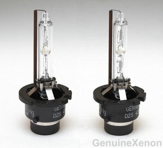 GenXenon D2S 35W Xenon HID 4300K White Replacement Headlight Light Bulbs, 2 Pack