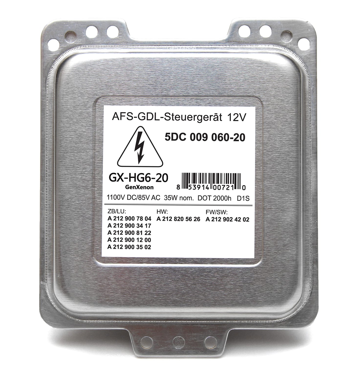 Replacement for 5DC 009 060-20 Xenon HID Ballast Headlight Control Unit Module for Mercedes-Benz 2010-2014 W212 E-Class 5DC009060-20