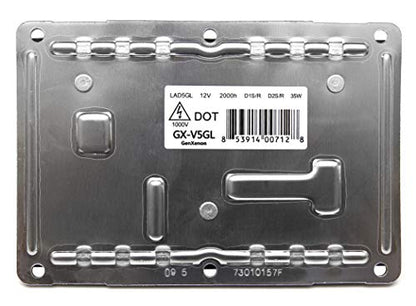 Replacement Ballast LAD5GL 4-pin Xenon HID Headlight Headlamp Control Unit