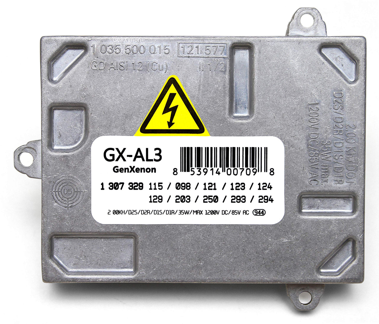Replacement Xenon HID Ballast for Cadillac DTS, Audi A4 S4, Saab 9-7x, Volvo Headlight Control Unit Module Replaces 307 329 115, 307 329 098