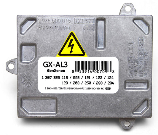Replacement Xenon HID Ballast for Cadillac DTS, Audi A4 S4, Saab 9-7x, Volvo Headlight Control Unit Module Replaces 307 329 115, 307 329 098