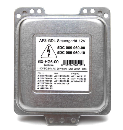 Replacement for 5DC 009 060-00 / 5DC 009 060-10 Xenon HID Ballast Headlight Control Unit Module for Mercedes-Benz E-Class ML-Class GL-Class for Porsche Cayenne