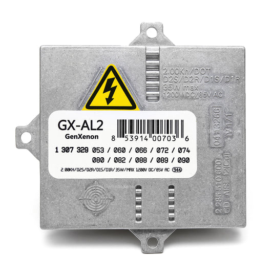 Replacement Xenon HID Ballast for BMW, Mercedes, Audi, Land Rover Headlight Control Unit Module Replaces 307 329 074, 63127176068, 307 329 090, & others - Warranty